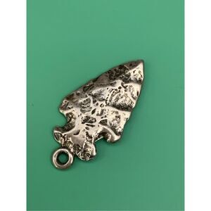 .925 Arrowhead Sterling Silver Jewelry Charm #indian